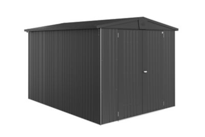 Abri de jardin métal Biohort Europa T6 gris foncé surface totale 7.32 m²