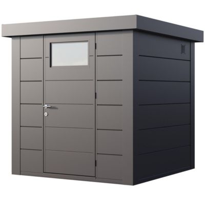 Abri de jardin moderne en acier porte simple 4,3 m² Eleganto 2121
