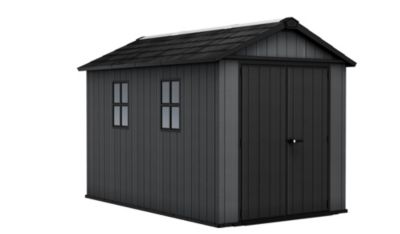 Abri de jardin NEWTON PLUS 7511 KETER L230 x P350 x H246 cm 8,05 m² coloris gris anthracite