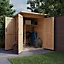Abri de jardin + plancher GoodHome Stafford en bois coloris naturel ép.14 mm surface extérieure 3,04 m²