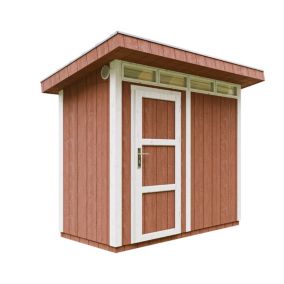 Abri de Jardin Qualité Premium 3m²/L161xL294xH239 cm - Timbela M901-REDWOOD RED