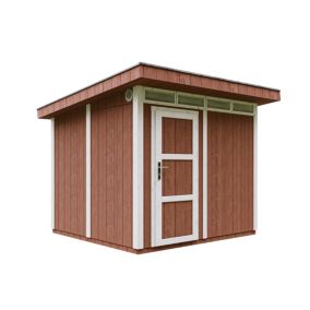 Abri de Jardin Qualité Premium 6m² /L294xL279xH237 cm - Timbela M903-REDWOOD RED