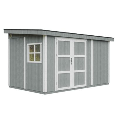 Abri de Jardin Qualité Premium 8,68 m² - H231x248x412 cm - M939-CAVERN STEEL - Timbela