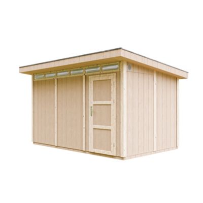 Abri de Jardin Qualité Premium 9m² / L412xL279xH237 cm - Timbela M904-HARVEST HONEY