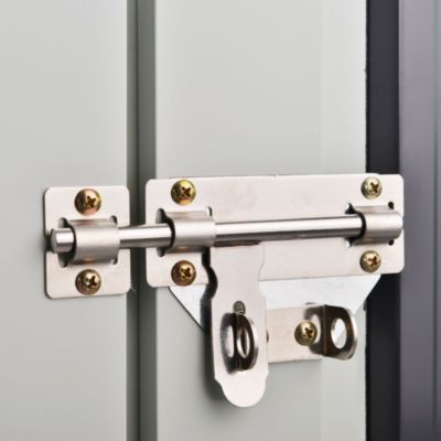 Abri de jardin - remise pour outils - abri vélo - abri poubelle - 2 portes verrouillables - dim. 147L x 86l x 134H cm