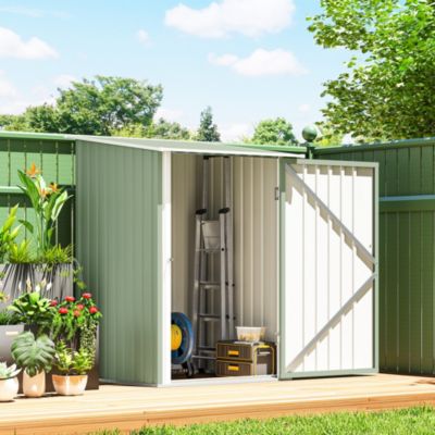 Abri de jardin - remise pour outils - cabanon porte verrouillable - dim ...