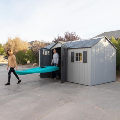 Abri de jardin résine Lifetime 60406 double pentes 11,04m²