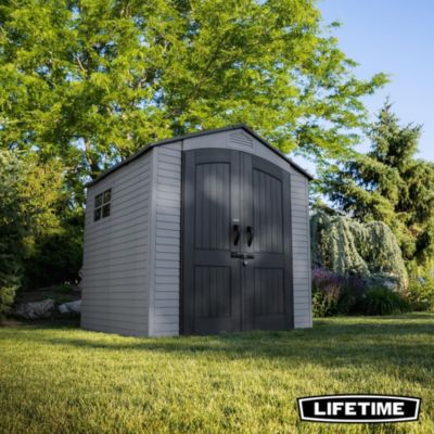 Abri de jardin résine Lifetime Landmark 60501 Gris surface totale 4.54 m²
