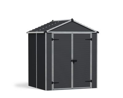 Abri de jardin Rubicon Canopia 152 x 175 cm Aluminium et Polycarbonate