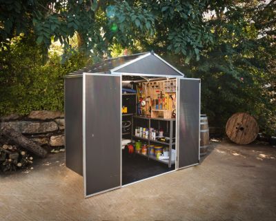 Abri de jardin Rubicon Canopia 152x175 cm Aluminium et Polycarbonate