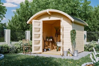 Abri de jardin SKAN HOLZ Delft 250x250cm, 28mm, non traité