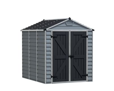 Abri de jardin Skylight polycarbonate gris foncé surface totale 3,97m²