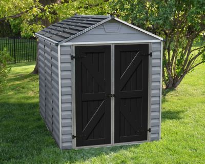 Abri de jardin Skylight polycarbonate gris foncé surface totale 3,97m²