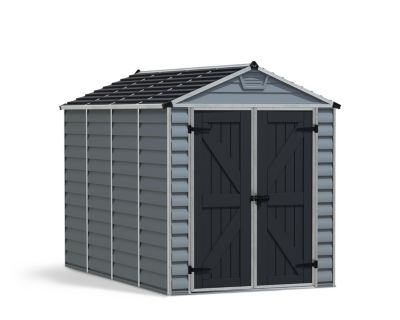Abri de jardin Skylight polycarbonate gris foncé surface totale 5,28m²