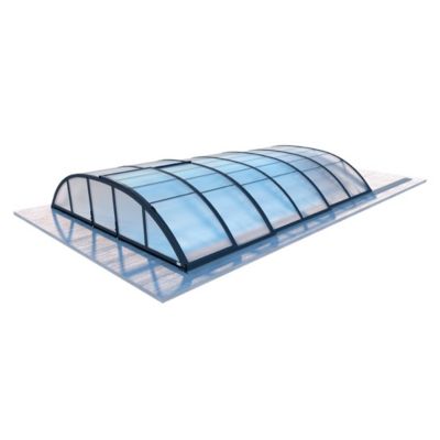Abri de piscine Horizon - 6.1x2.38 m - polycarbonate alvéolaire 8 mm - pour piscine BAS7306 - ECO306