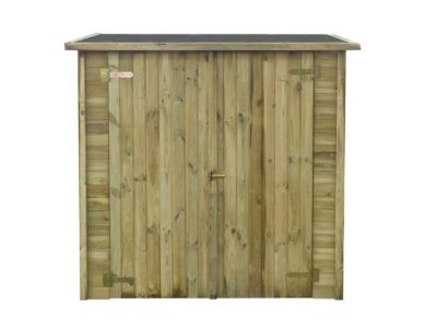 ABRI JARDIN BOIS ADOSSABLE LIPKI  1.79 X 0.90 X 1.781.87 m