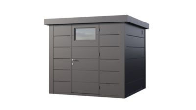 Abri métal toit plat de 4,3m² anthracite - Classico 2121 TELLURIA