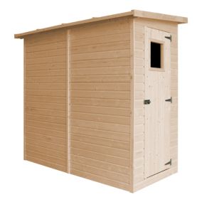 Abri à outils en bois - H203x123x223 cm/2,1 m² - TIMBELA M348A