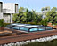 Abri piscine Majorca Canopia 6x4m Aluminium et polycarbonate