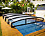 Abri piscine Majorca Canopia 8x4m Aluminium et polycarbonate