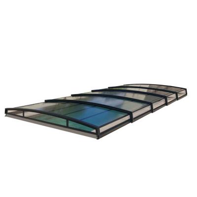 Abri piscine MONTEO 5 voûtes - 10,50 x 4,80 m