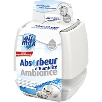 شبكة حمل Absorbeur d'humidité Air Max blanc 100g + 2 tabs شبكة حمل شبكة حمل Absorbeur d'humidité Air Max blanc 100g + 2 tabs شبكة حمل