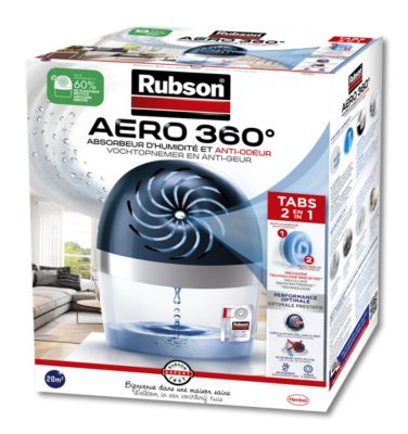 Absorbeur d'humidité AERO 360 Rubson 20m²