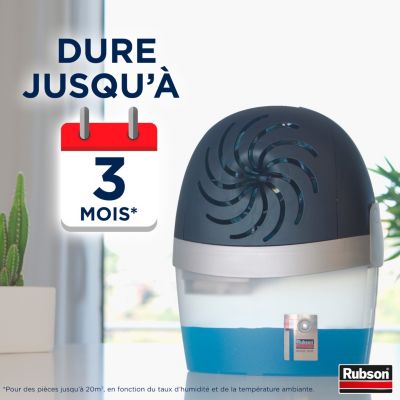 Absorbeur d'humidité AERO 360° Rubson 6 recharges