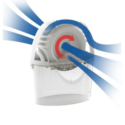 Absorbeur d'humidité avec 1 galet neutre 500g Blyss Curve pour surface de 20 m²