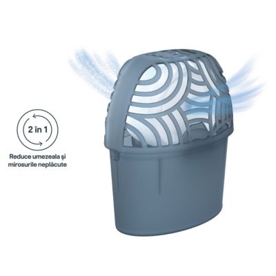 Absorbeur d'humidité GoodHome 20m² + 1 recharge galet 450g — free download