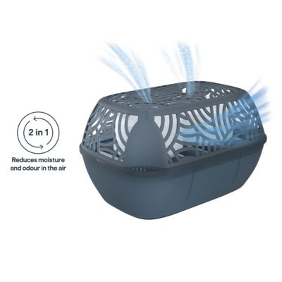 Absorbeur d'humidité GoodHome 40m² + 2 recharges galet 450g — free download
