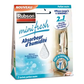 Absorbeur d'humidité Mini fresh neutre 2x50g Rubson