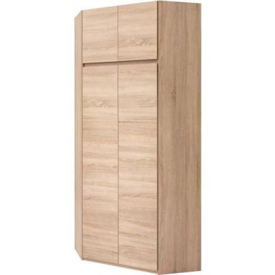 ACADEMICA Armoire d'angle - chêne sonoma - Chambre - 80,5 cm