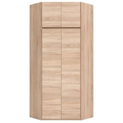 ACADEMICA Armoire d'angle - chêne sonoma - Chambre - 80,5 cm