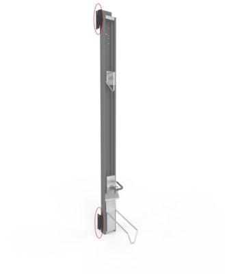 Accessoire de fixation de Bikelift pour abri de jardin
