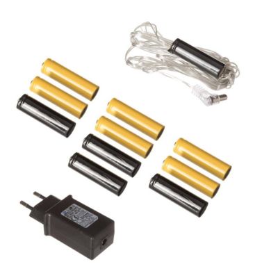 Accessoire transfo pour produit à piles aa kit de 10 - feeric lights & christmas