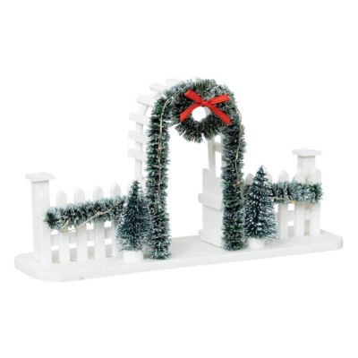 Accessoire village ache à fleurs 12 led - feeric lights & christmas