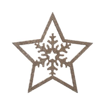 Accessoires Bocal Étoile Bois x 100 Or - Feeric Lights & Christmas