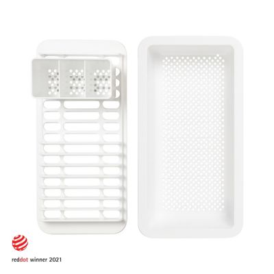 Accessoires pour évier en plastique GoodHome Romesco, 3 pièces