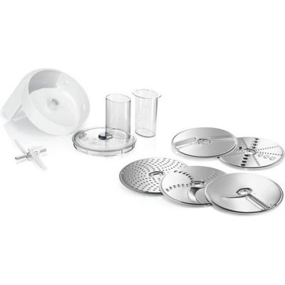 Accessoires pour kitchen machine : 1 acc. Râpeur/éminceur - 5 disques