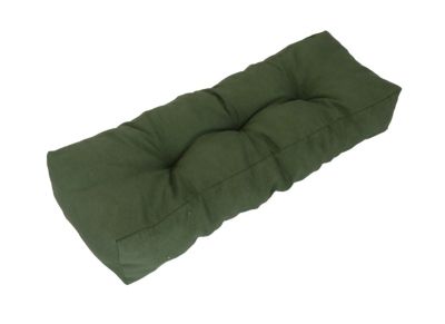 Accoudoir pour coussin palette déperlant uni vert kaki L.58 x l.20 cm Easy for life