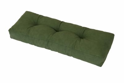 Accoudoir pour coussin palette déperlant uni vert kaki L.58 x l.20 cm Easy for life