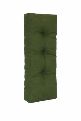 Accoudoir pour coussin palette déperlant uni vert kaki L.58 x l.20 cm Easy for life