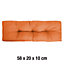 Accoudoir terracotta Mykonos L.58 x l.20 ep10 cm