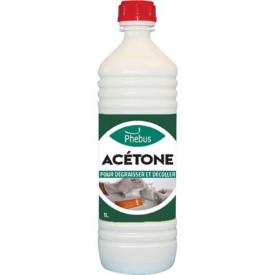Acétone dégraissant décollant Phebus 1L