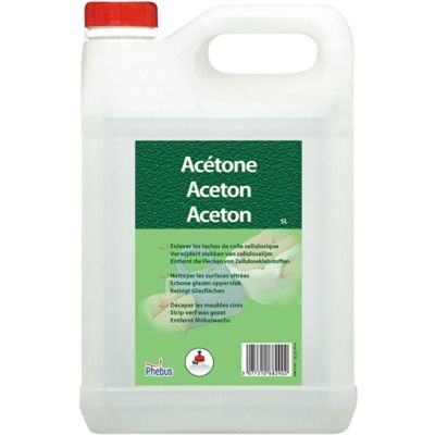 Acétone dégraissant décollant Phebus 5L