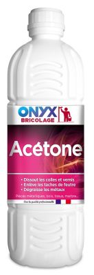 Onyx Biotech - Substitut d'Acétone pour Bricolage - Dissolvant,  Dégraissant, Détachant Multi-Surface, Colle, Vernis, Peinture, Feutre,  Autocollant 
