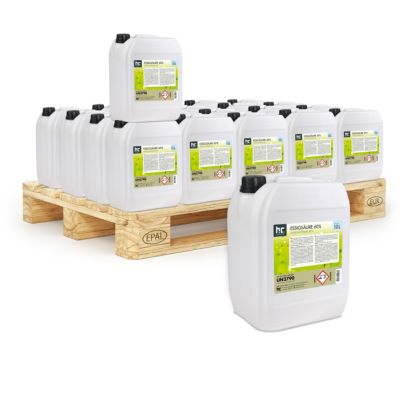 Acide Acétique 60 %, 40 x 10 L : Nettoyant Concentré,  Et Économique Pour Un Usage Ménager Polyvalent