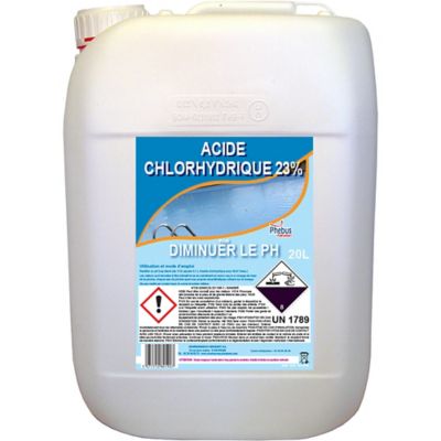 PHEBUS - Acide chlorhydrique 23% 5 litres Réf. 0000848290