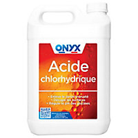 Acide chlorhydrique pour métal, carrelage, canalisations Onyx 5L